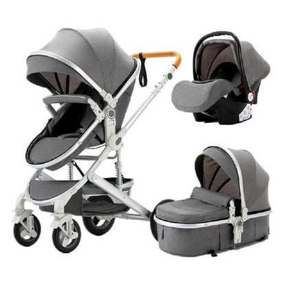 Poussette 3 en 1 – Poussette, Landau et Siège Auto - Coozybee 
