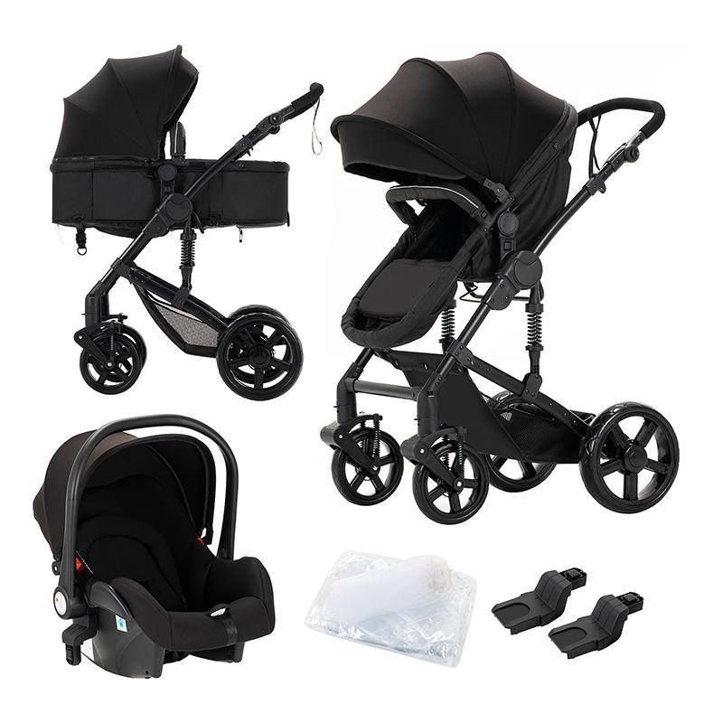 Poussette 3 en 1 – Poussette, Landau et Siège Auto - Coozybee 